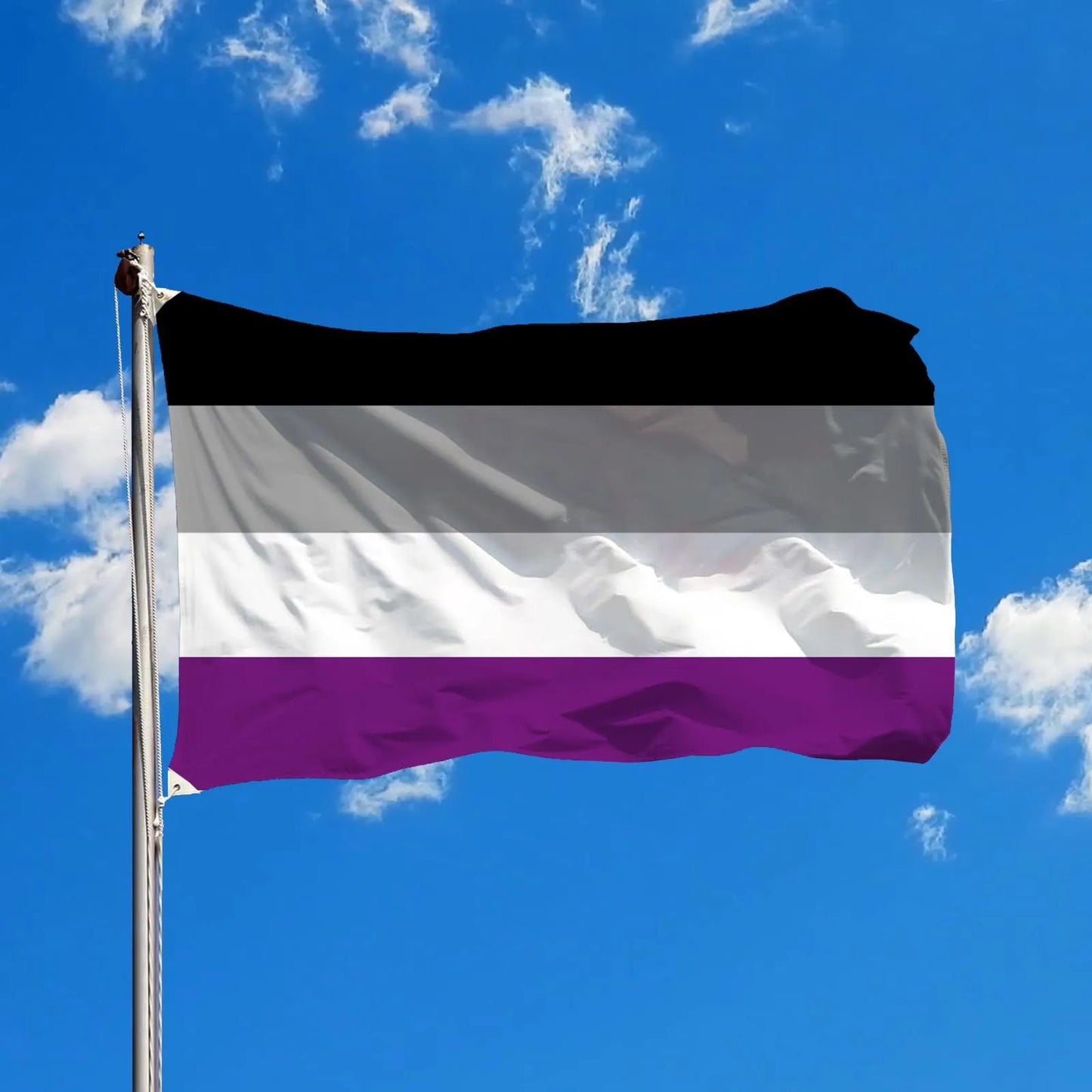 Great Value Bundle | ACE Pride | Includes: Flag, Bracelet, 50 Stickers, Pin, 2 Hand Flags, Shoelaces