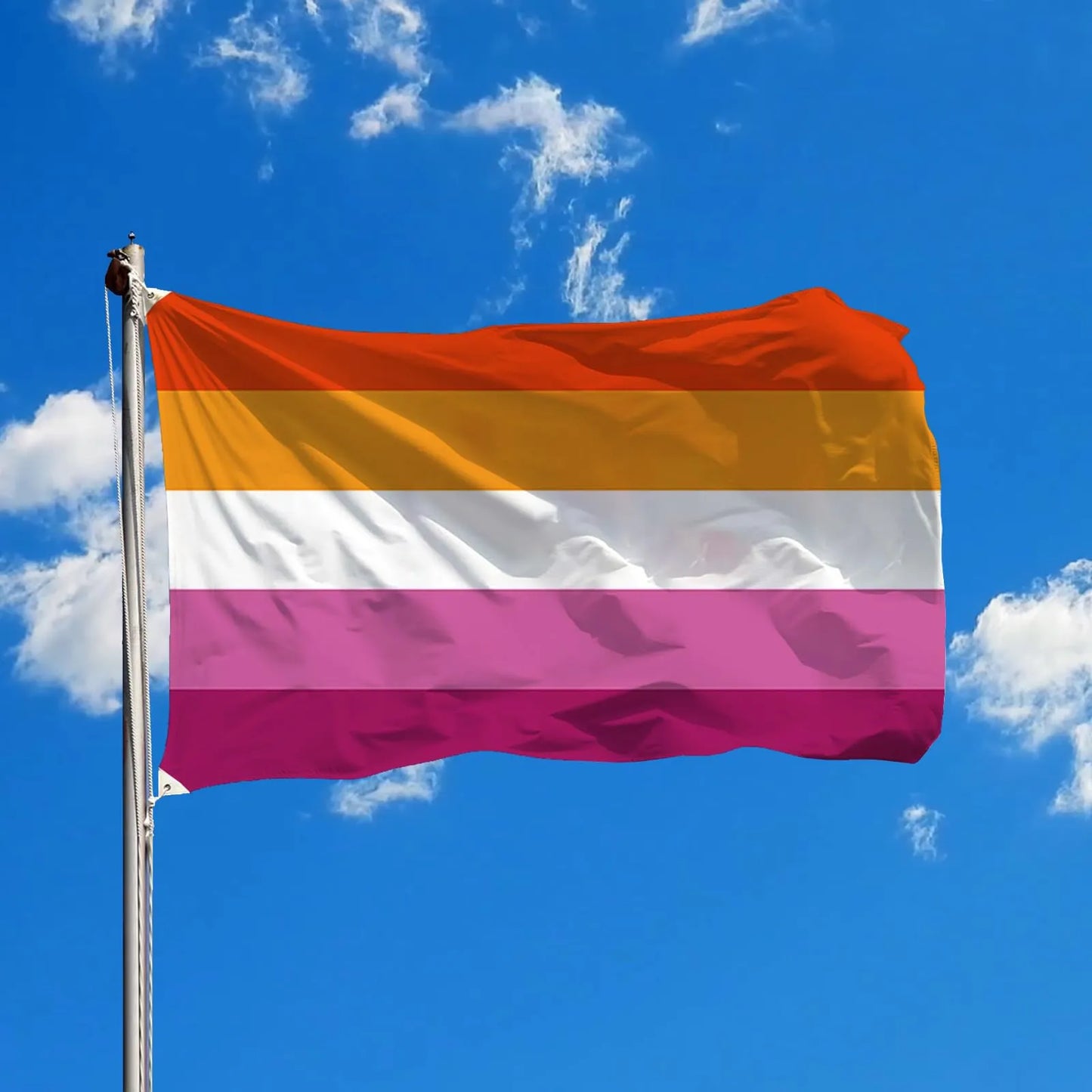 Great Value Bundle | WLW Lesbian Pride | Includes: Flag, Bracelet, 50 Stickers, Pin, 2 Hand Flags, Shoelaces