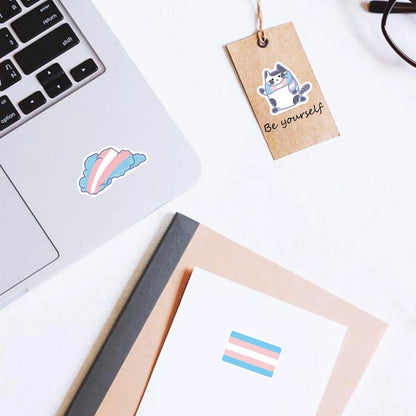 Bulk Pride Stickers | Trans Pride | 50/100/200 PCS