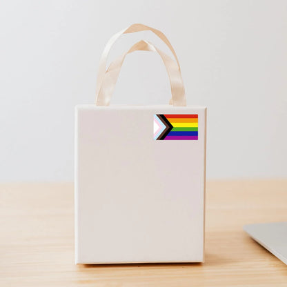Pride Sticker Rolls | Progressive Pride | 500 Stickers/Roll