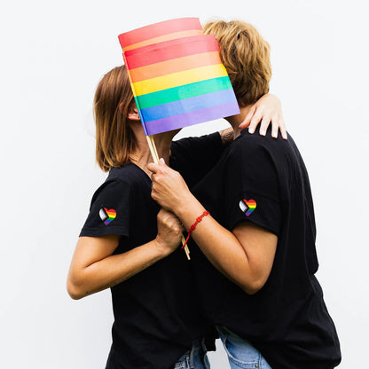 Pride Sticker Rolls | Progressive Pride | 500 Stickers/Roll