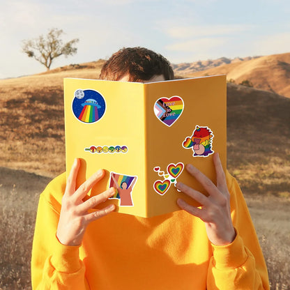 Bulk Pride Stickers | Rainbow | 100/200/300 PCS