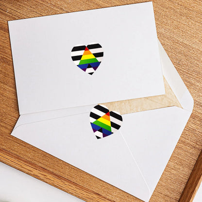 Pride Sticker Rolls | Straight Ally | 500 Stickers/Roll