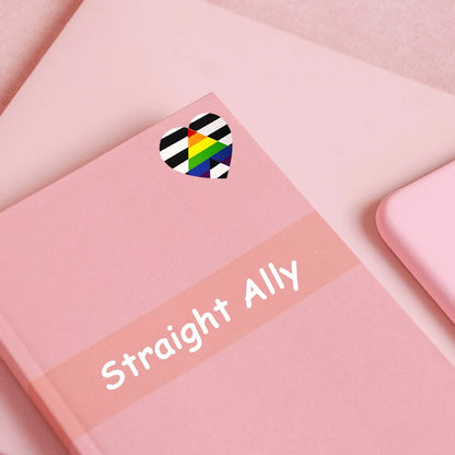Pride Sticker Rolls | Straight Ally | 500 Stickers/Roll